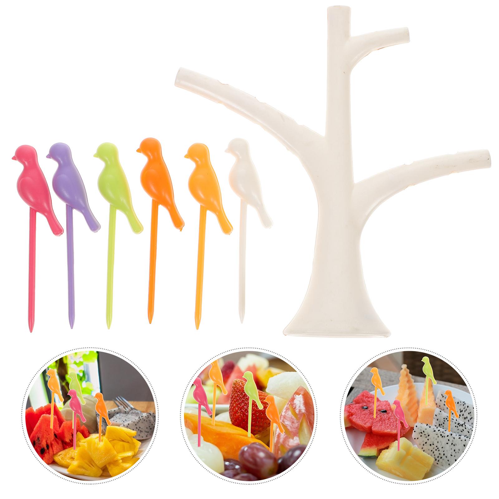 

Dropshipping Child Decor Fruit Picks Cocktail Decorative Toothpick Outdoor Fork
