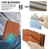 Crossbody Zipper Flip Multi Functional Detachable Wallet Leather Case For iPhone 17 Pro Max 16 Plus 15 14 13 12 11 Strap Cover