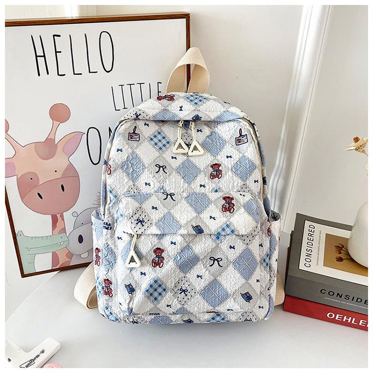Casual bag Girls 2025 new fashion popular cute backpack large capacity backpack kindergarten gifts