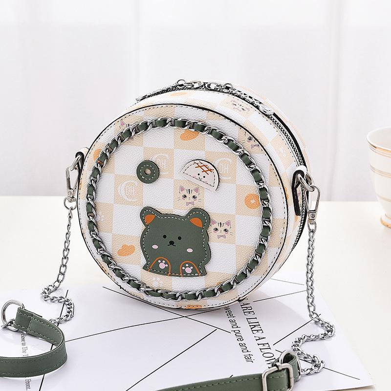 

Compact Bag Latest Ladies Look Single Shoulder Crossbody Niche Chain Bag Mobile Phone Bag Mini Small Round Bag .