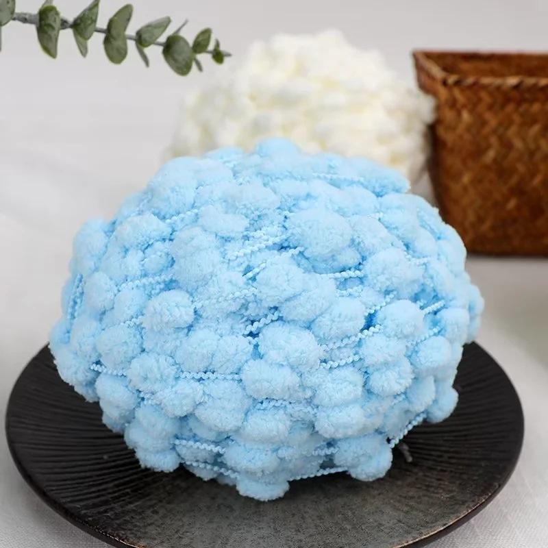 100g/40m Knitted Wool Small Ball Thread Woven Seat Cushion Floor Mat Cover Air Conditioner Blanket DIY Crochet Material Yarn