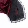 Dark Gothic Floor-Length Lace-Up Punk Skirt - Halloween Irregular Style