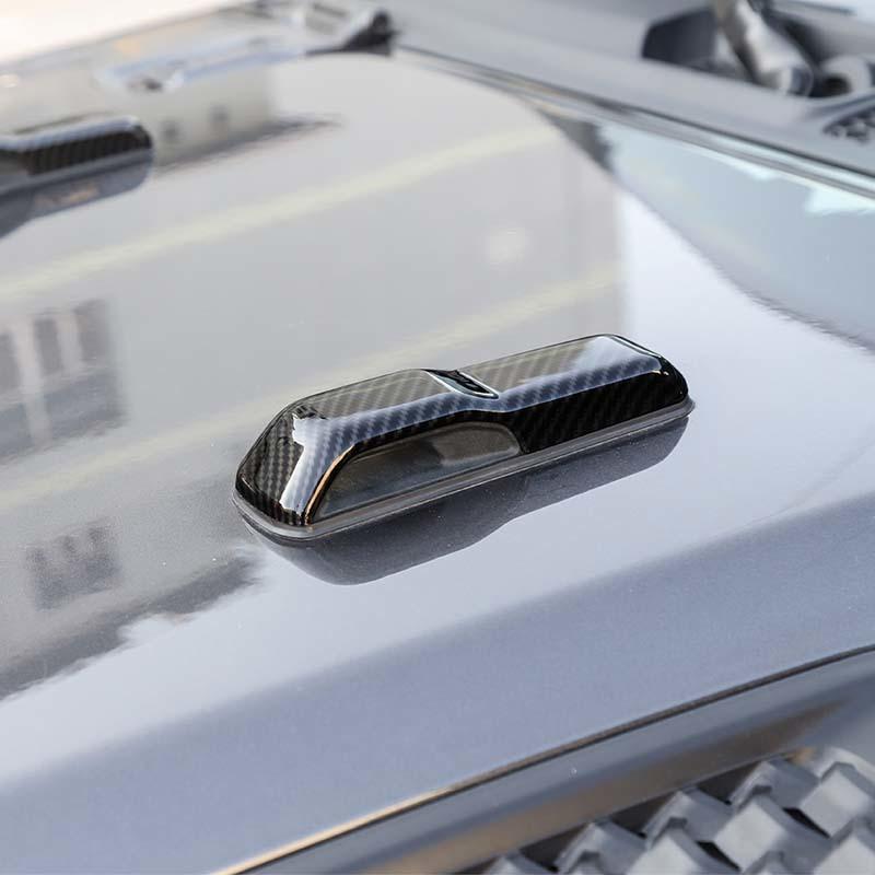  ABS Engine Hood Decoration Cover Sticker Fit For Jeep Wrangler JL For JT Gladiator 2018 Up  Car Exterior Accessories