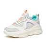 Anta Cushioning Slip Resistant Abrasion Resistant Low Top Sports Casual Shoes Women's Gray White 122018886-1