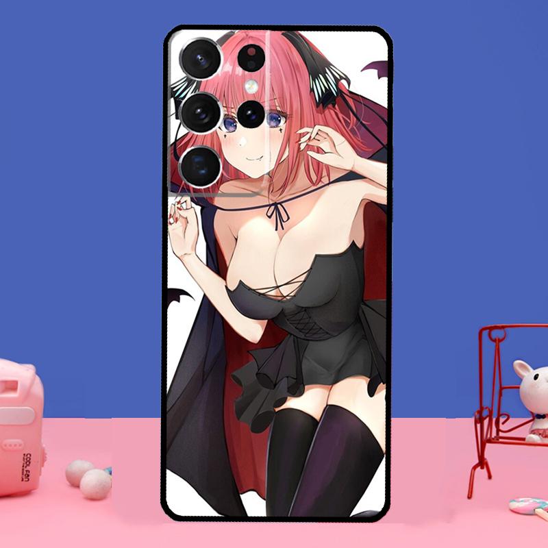 

Чехол Nino Yotsuba Nakano Quintessential Quintuplets для Samsung Galaxy S22 S21 Note 20 Ultra Note 10 S9 S10 Plus S20 FE Note 20 Ultra