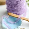 1cm Wide Double-Sided Sheer Elastic Lace Trim for Doll Clothes and Costume Accessories