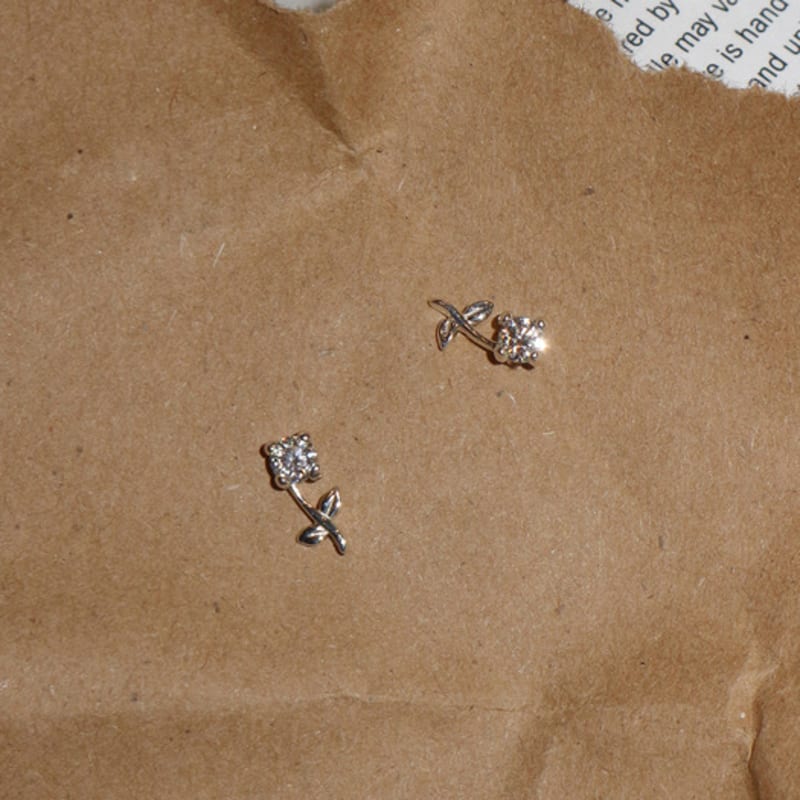 

kiichaa Flower Earring 925 Silver