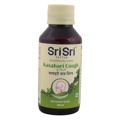Kasahari Cough Herbal Syrup 100ml X Pack Of 3 for Quick Relief from Dry & Wet Cough