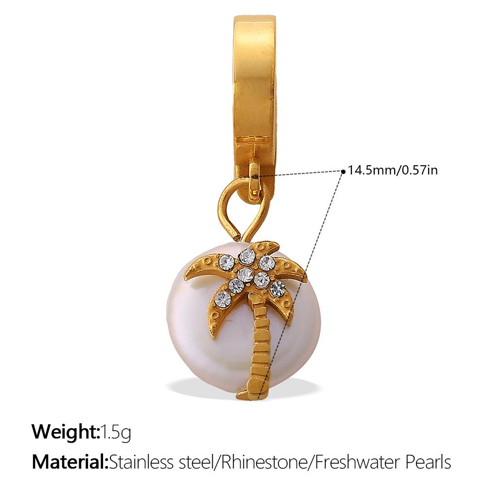 French Retro Seaside Vacation DIY Marine Life Bikini Pendant, 18K Gold-plated Versatile Accessories 2026