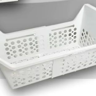 Cesto per Congelatore Orizzontale Inodore Rastrelliera Portaoggetti per Congelatore Orizzontale Carico Pesante Organizzatore Portaoggetti per Frigorifero Accessori per Cucina