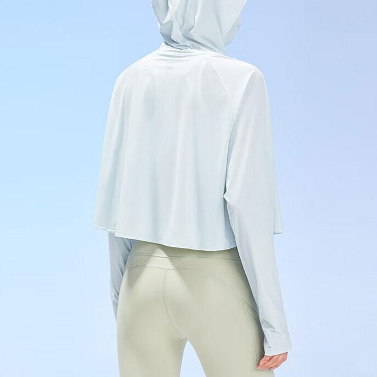 Anta Zhe Zhe Zi 2nd Generation Series Solid Color UV Protection Hooded Sun Protection Clothing Women outerwear 962327705-3