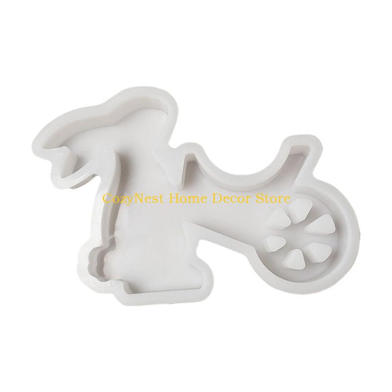 92MF Rabbits Silicone Molds for Candle Soap Making Epoxy Resin Molds