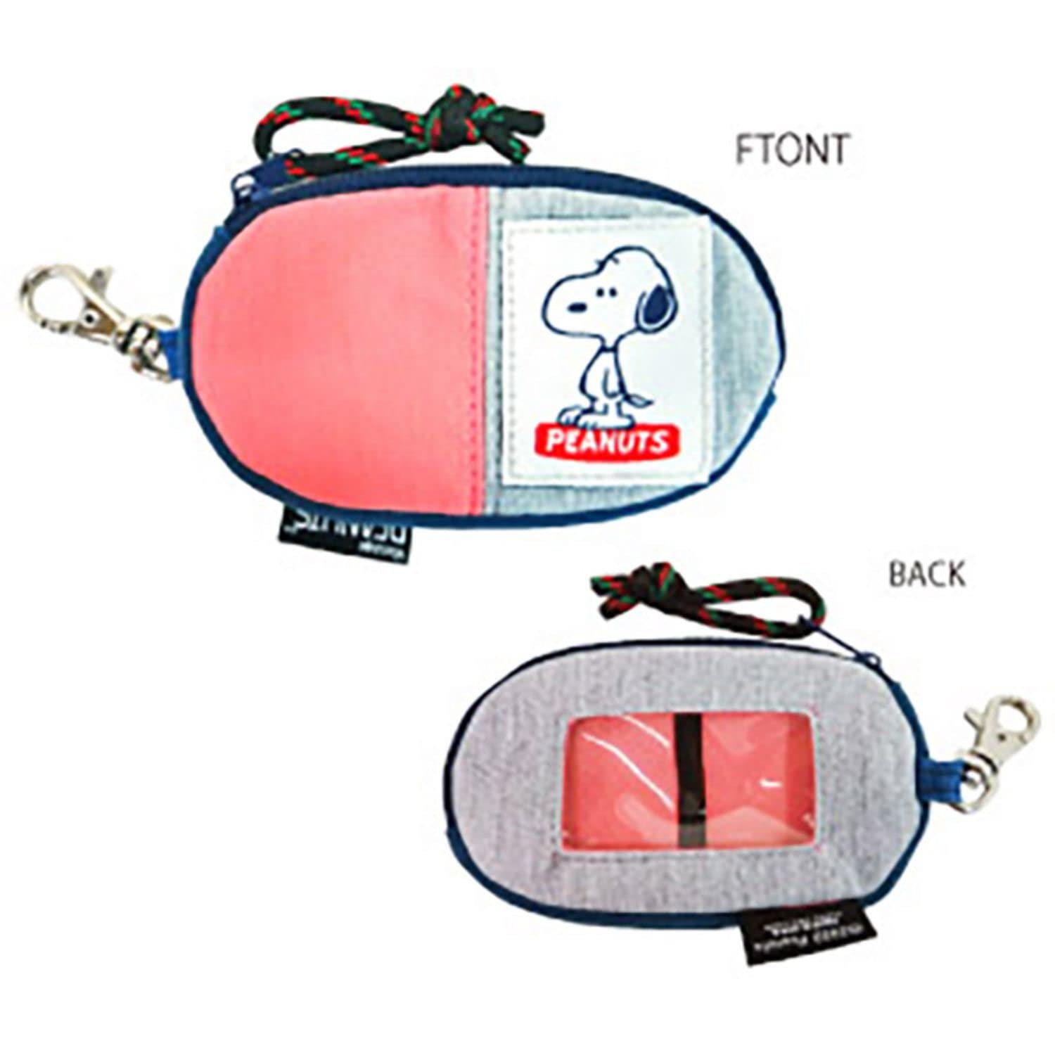 

Чехол для смарт-ключа Nakajima Corporation Snoopy Двухцветный розовый 168559-22