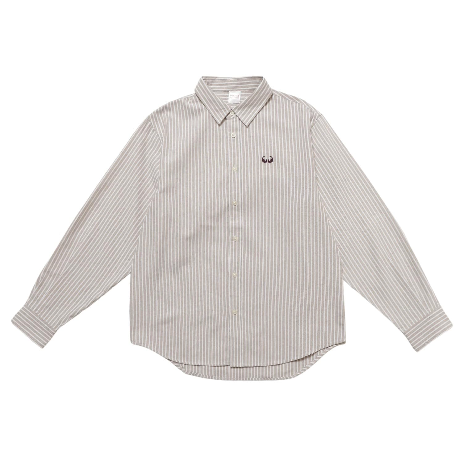 

Small Planet Marvel Striped Oxford R/G Shirt, Venom, Beige, Size L