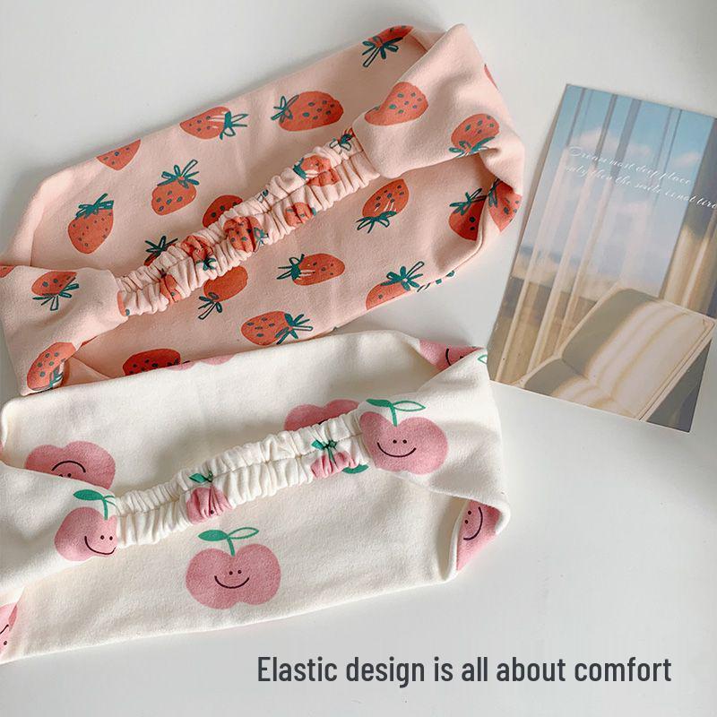 Breathable Maternity Headscarf: Cute, Cotton, Sweat-Absorbent Wide-Brim Hat for Spring/Summer