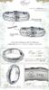 Aloha Lokahi Hawaiian Jewelry Ring, Surgical Stainless Steel, Double Cutout Scroll, Plumeria, Honu, Stainless Steel Silver, Size 7