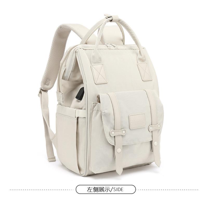 Backpack Tote bag Large capacity multi-function waterproof mother and baby bag Customized usb mother bag