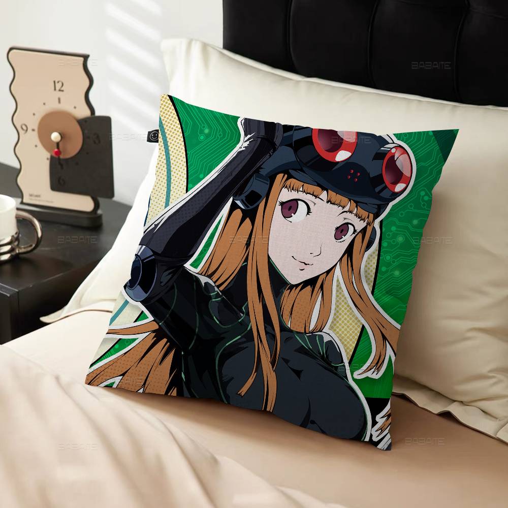Hot Video P-Persona 5 Gaming Pillow Cover Design Cushion Cover Decor Holiday Decorati