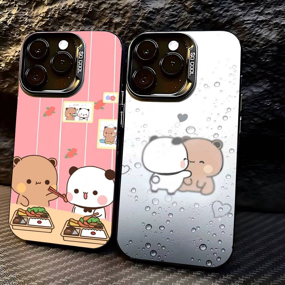 D-DUDU B-BUBU Phone Case For iPhone 17,16,15,14,13,12,11,Pro,X,Xs,MAX,Plus TPU Soft To Skin-friendly Cover
