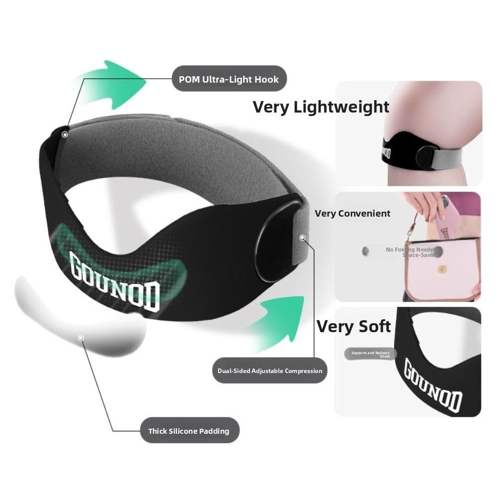 Knee Support Patella Tendon Knee Straps Fixed Protection Knee Sports Support Band Home Office