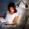 Wall Reading Light, Book Light for Reading In Bed, Dimmable LED Flexible Goosenek Reading Lamp, Eye-Caring Led Bedside Bed Light