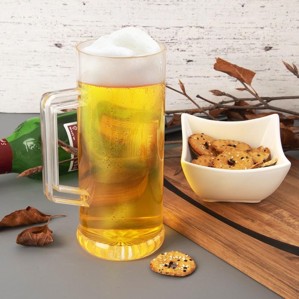 Kufel Plastikowy Szklanka do Picia Piwa Nietłukący Wielorazowy 620 ml