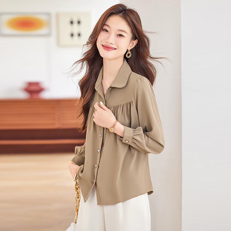 Women's Chiffon Long Sleeve Blouse