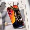 A-All Might T-Toshinori Yagi Phone Case For Samsung S25,S24,S21,S22,S23,S30,Ultra,S20,Plus,Soft Silicone Black Cover