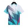 Lightweight Moisture-Wicking Breathable Short-Sleeve T-Shirt for Ping Pong, Badminton, Tennis, Volleyball - Free Shipping, In Stock