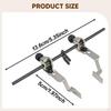 Guide, Edge Measuring Accessory, Adjustable Tool, Steel Foot, Suitable for Workshops