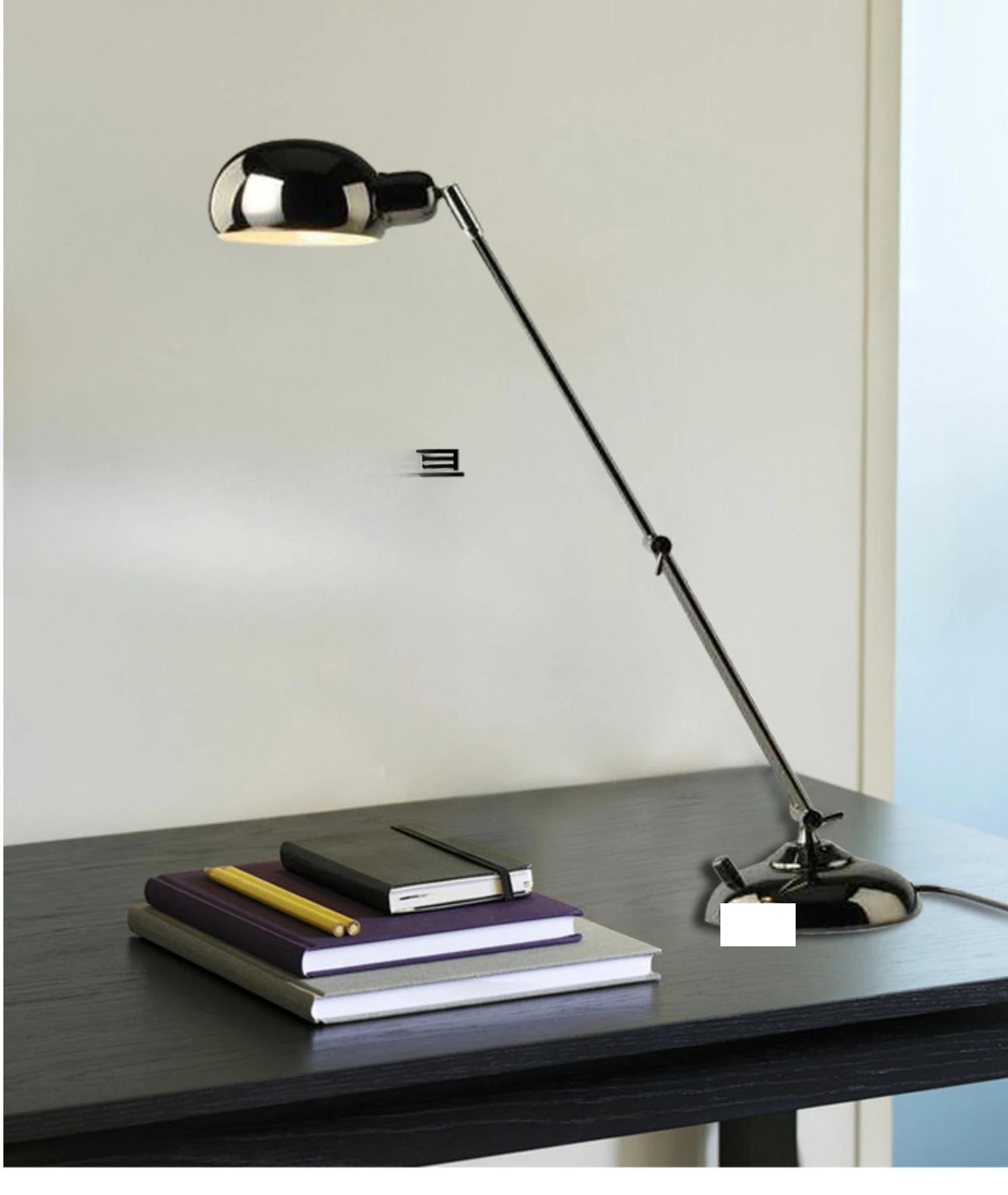 

Настольная лампа для чтения и обучения Защита глаз Детские металлические светодиодные настольные лампы Складные рабочие удлинители Светильники Лампа для письма