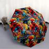 1pc Spider-Man, Graffiti Automatic Folding Umbrella - Compact 8-Rib Design, Durable Plastic & Iron, Daily Use F104003