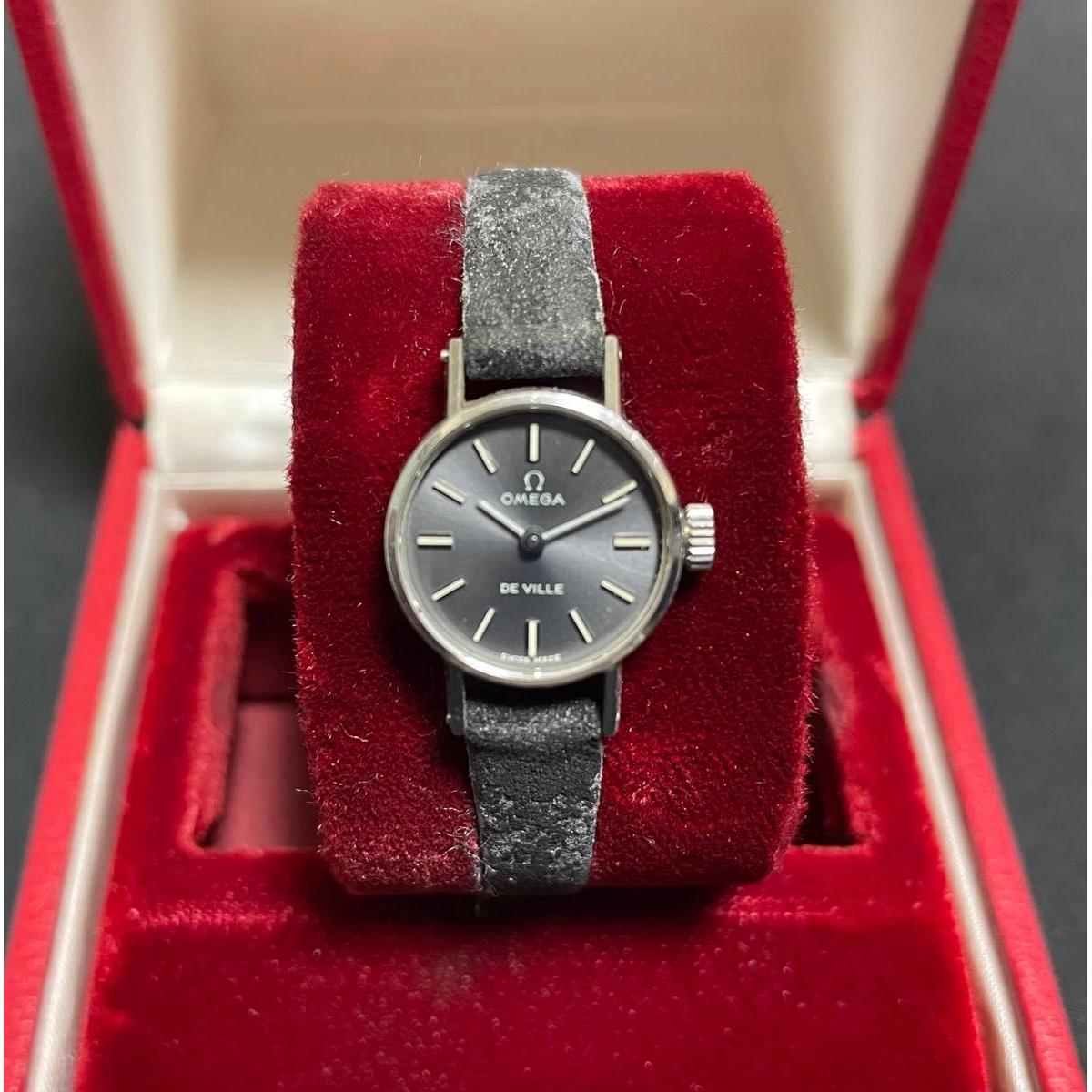 Used [Movable item] OMEGA De Ville hand-wound antique wristwatch