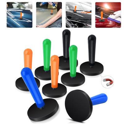 2/4/8Pcs Vehicle Car Wrap Gripper Magnets Vinyl Film Install Fix Tools Foil Holder Strong Magnet Holder Car Wrapping Tools