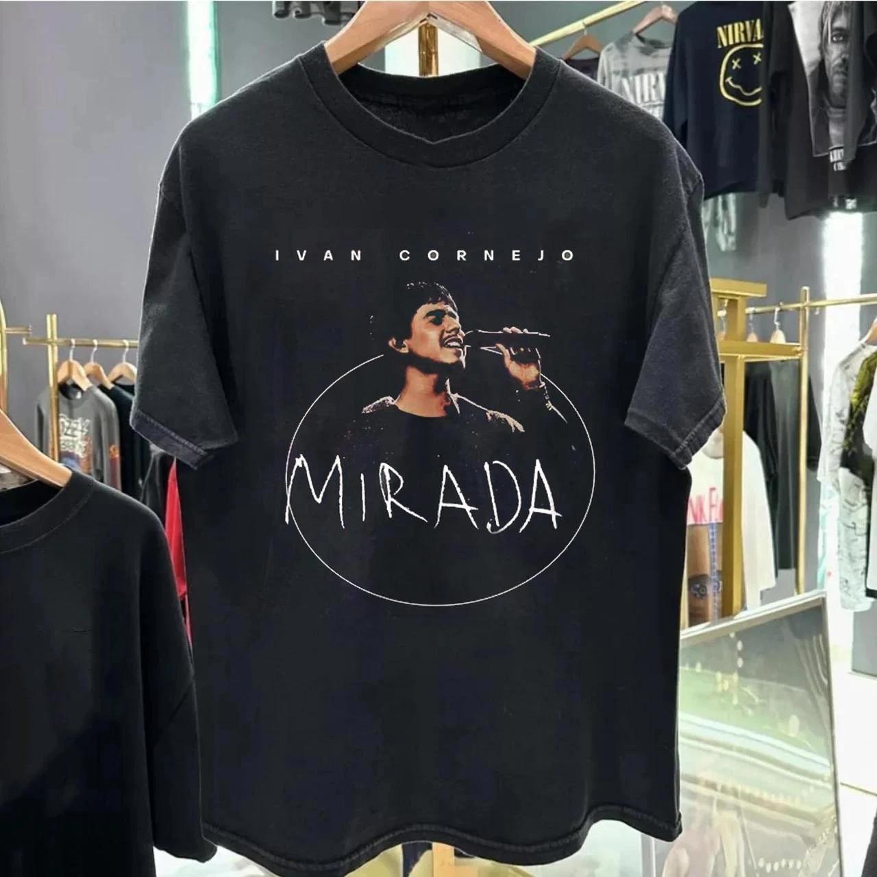 Ivan Cornejo Mirada Tour Merch T-Shirt Fan Gift Mexican Music Graphic T-Shirt 4XL