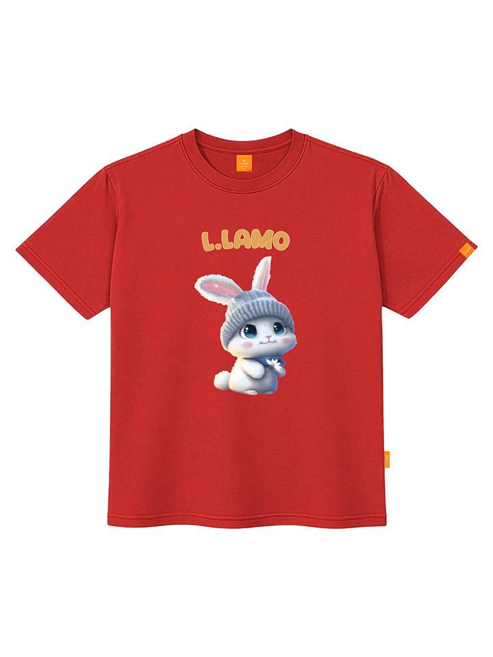 Ellamo Lamorabbit Short Sleeve T-Shirt Unisex Plus Size S~4Xl (Type A)