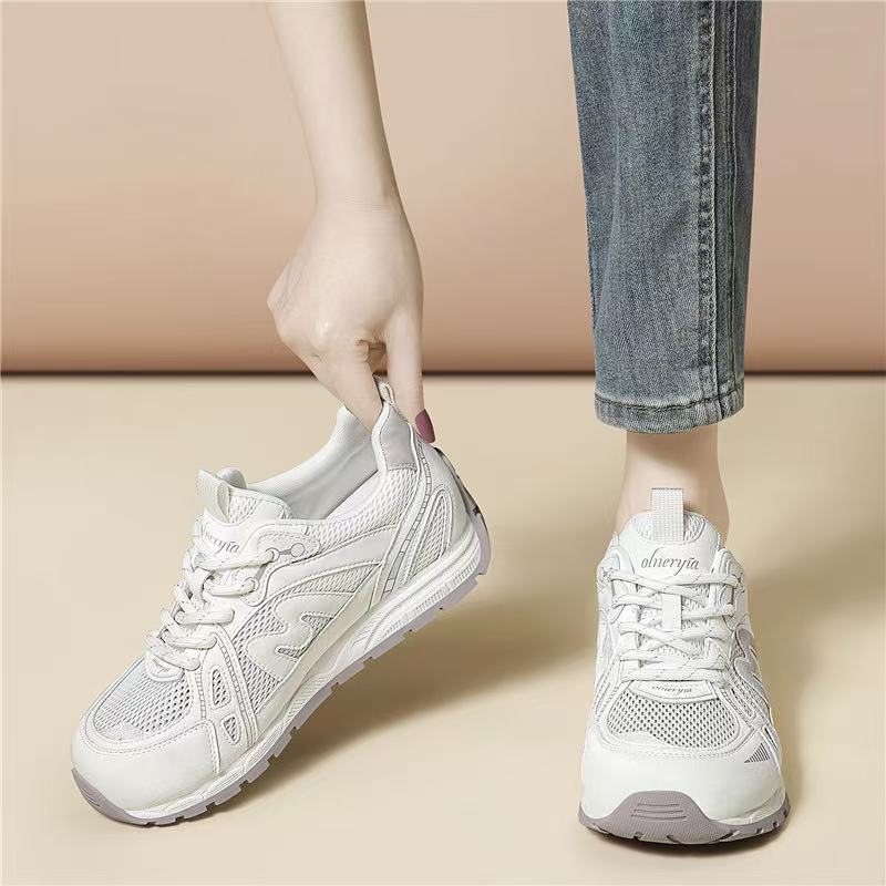 Popular summer mesh breathable Forrest Gump shoes not stuffy feet shoes retro casual sports soft sole versatile German training shoes