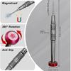 P2 Pentalobe Screwdriver 0.8mm Compatible with iPhone HUAWEI Xiaomi OPPO, Precision Screwdriver Star Shape for Electronics, Magnetic, Swivel Top,