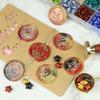 Colorgul Wax Seal Beads Set With Vintaged Star Shape For Handmade Invitations Envelopes Journals Gift Wrapping