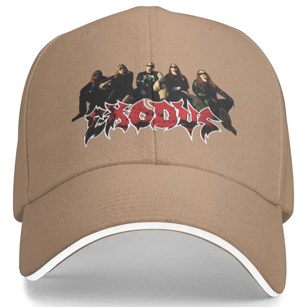Exodus Rock Band Hats Wear For Unisex Cap Casual Metal Music Baseball Caps Gift