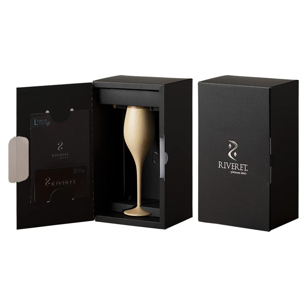 RIVERET Vessel Cocktail Glass, Bourgeon, 110ml, Bamboo, Dishwasher Safe, Brown, RV-110B