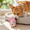 Safe Chew Toys for Puppies Slipper Dog Toys, Squeaky Crinkle Plush Toy Small Medium Durable Stuffed Dogs Dogs, Cute Shape Interactive
