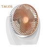 Desk Fan with 2-Speed Settings Strong Airflow Low Noise Compact Design Portable Table Air Circulator Cooling Fan