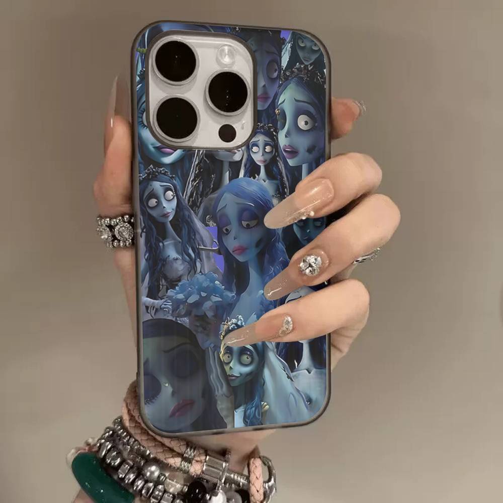 

C-Corpse B-BrideS For IPhone 17 16 15 14 13 12 11 Pro Max Plus Pro Clear Phone Cover Non-Slip Shell iPhone 13