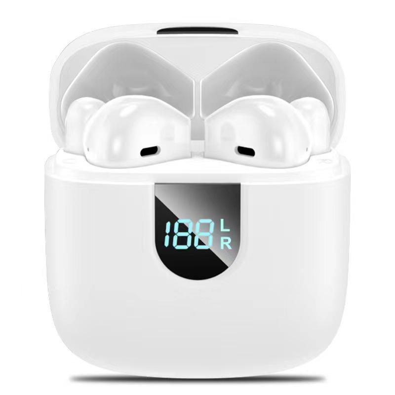 AI-Powered In-Ear Wireless Sports Noise Cancelling Headphones with Digital Display & Long Battery Life