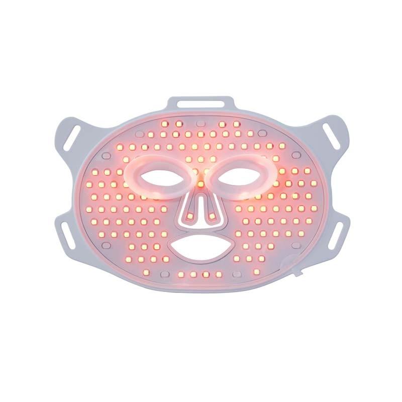 Yoghi - Lune De Soie White - Masque Facial Led - 4 Longueurs D'onde - Télécommande