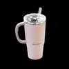 Beiding 750ML 316L Edelstahl Thermobecher mit Strohhalm