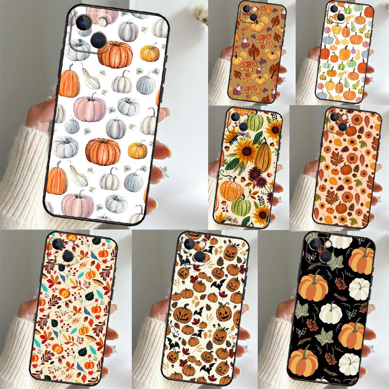 Autumn Pumpkins Case For Samsung Galaxy A06 A56 A36 A26 A16 A54 A34 A14 A12 A22 A32 A52 A13 A53 A15 A35 A55