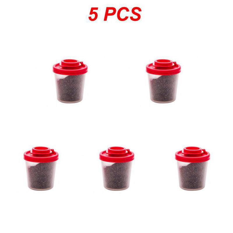 1~10 BUC Camping Picnic Călătorie Cu Capac Ustensilă de Bucătărie Distribuitor Condimente Exterior Mini Cutie de Prânz Borcan Portabil Sare și Piper