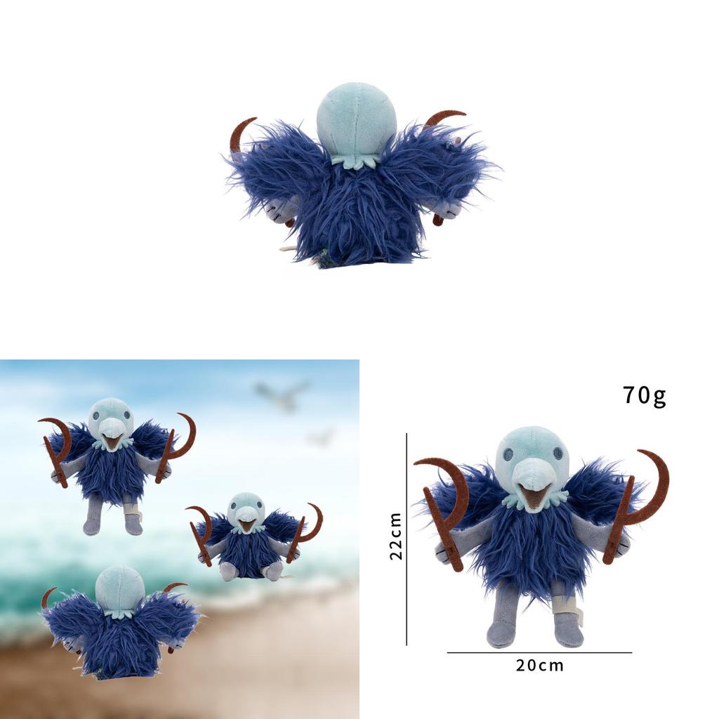 Slay The Spire Cultist Plushie Cartoon Animal Toy With Pp Cotton For Collectors